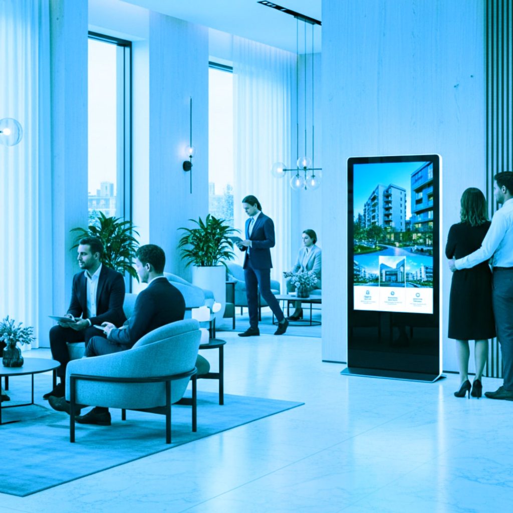 AGENCE IMMOILIERE TOTEM LED ACCUIL