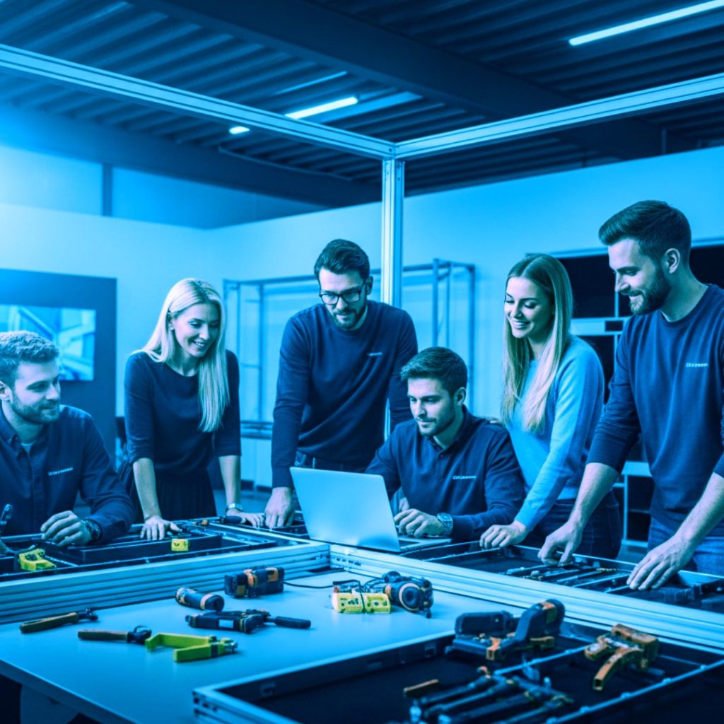 EQUIPE EXPERIMENTEE EN LED
