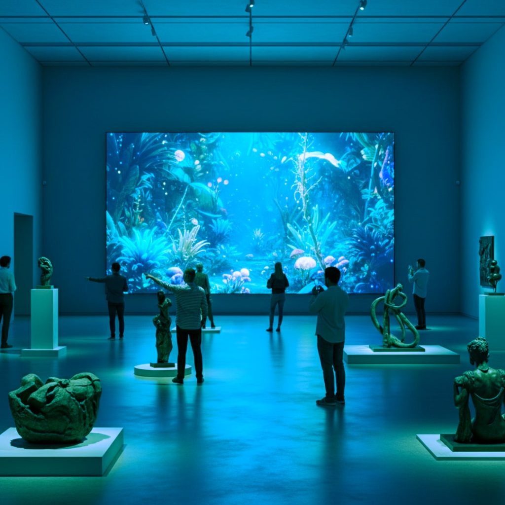 MUR LED GEANT GALERIE AR