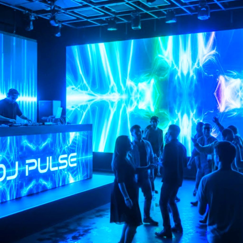 MUR LED GEANT OITE DE NUIT